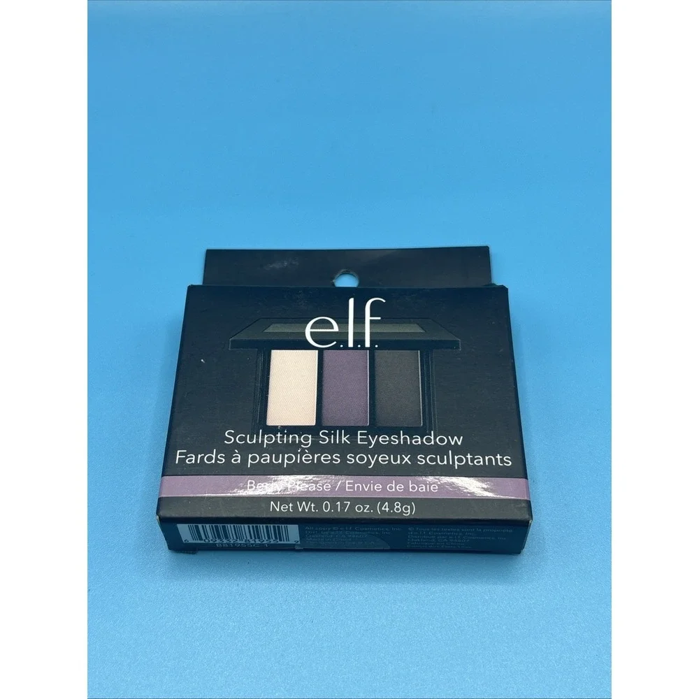 e.l.f. Sculpting Silk Eyeshadow Trio Berry Please Factory Sealed HTF